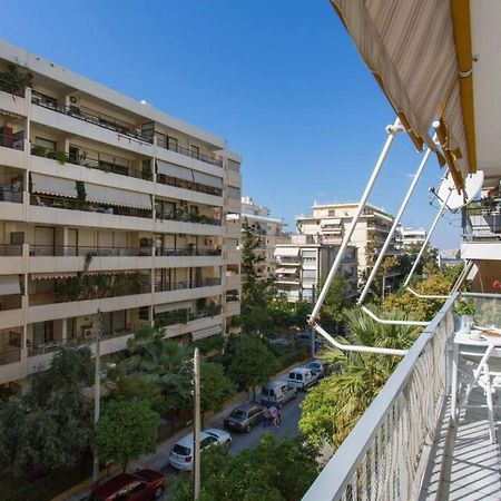 One Block From The Sea Family House At Floisvos Apartment Athena Bagian luar foto