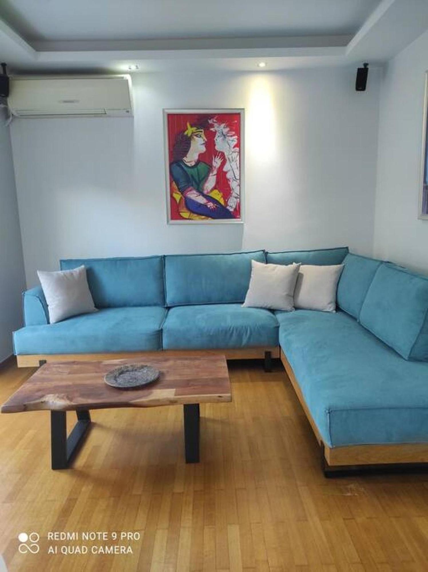 One Block From The Sea Family House At Floisvos Apartment Athena Bagian luar foto
